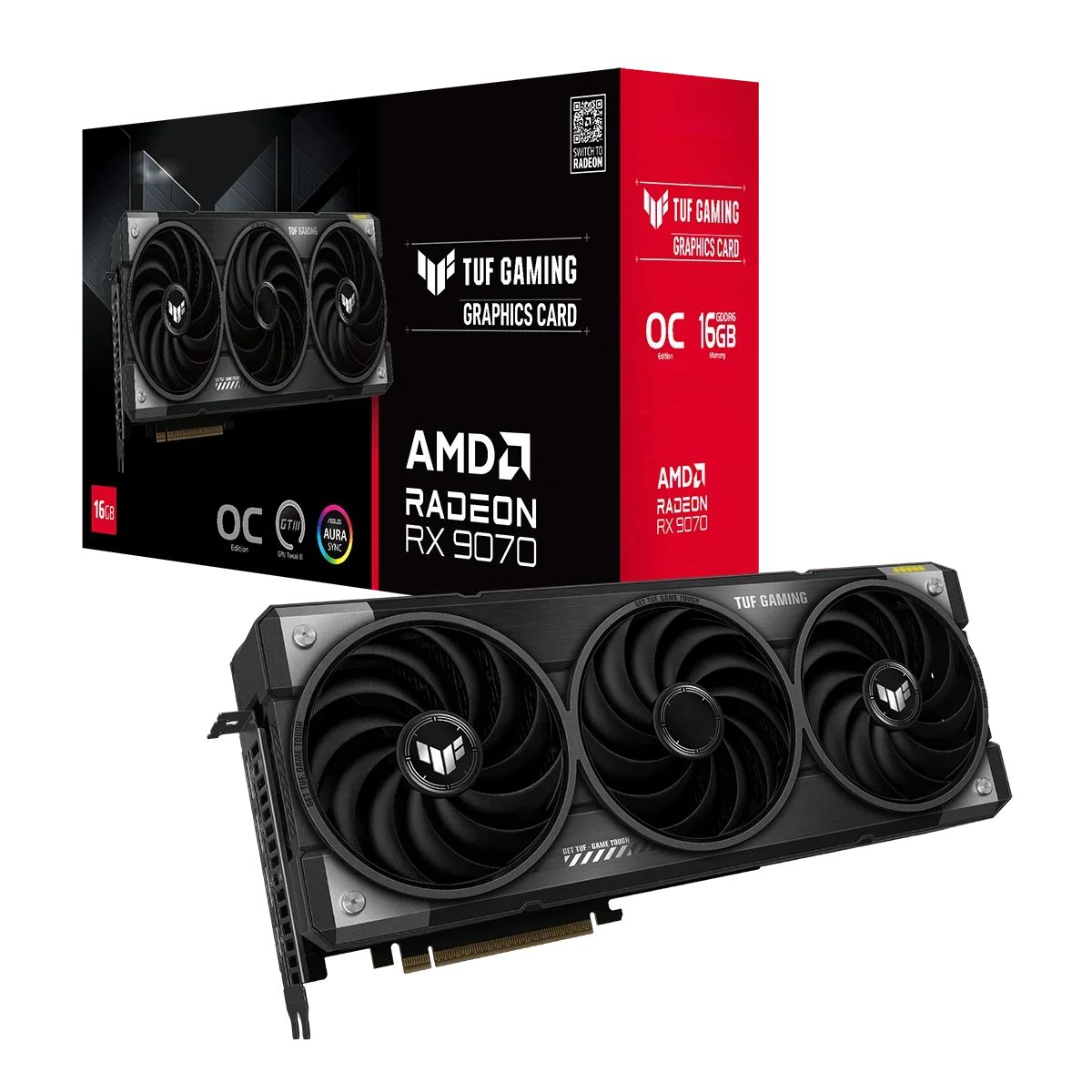 Rx 9070 16Gb - 2025 TUF 게이밍 라데온 RX 9070